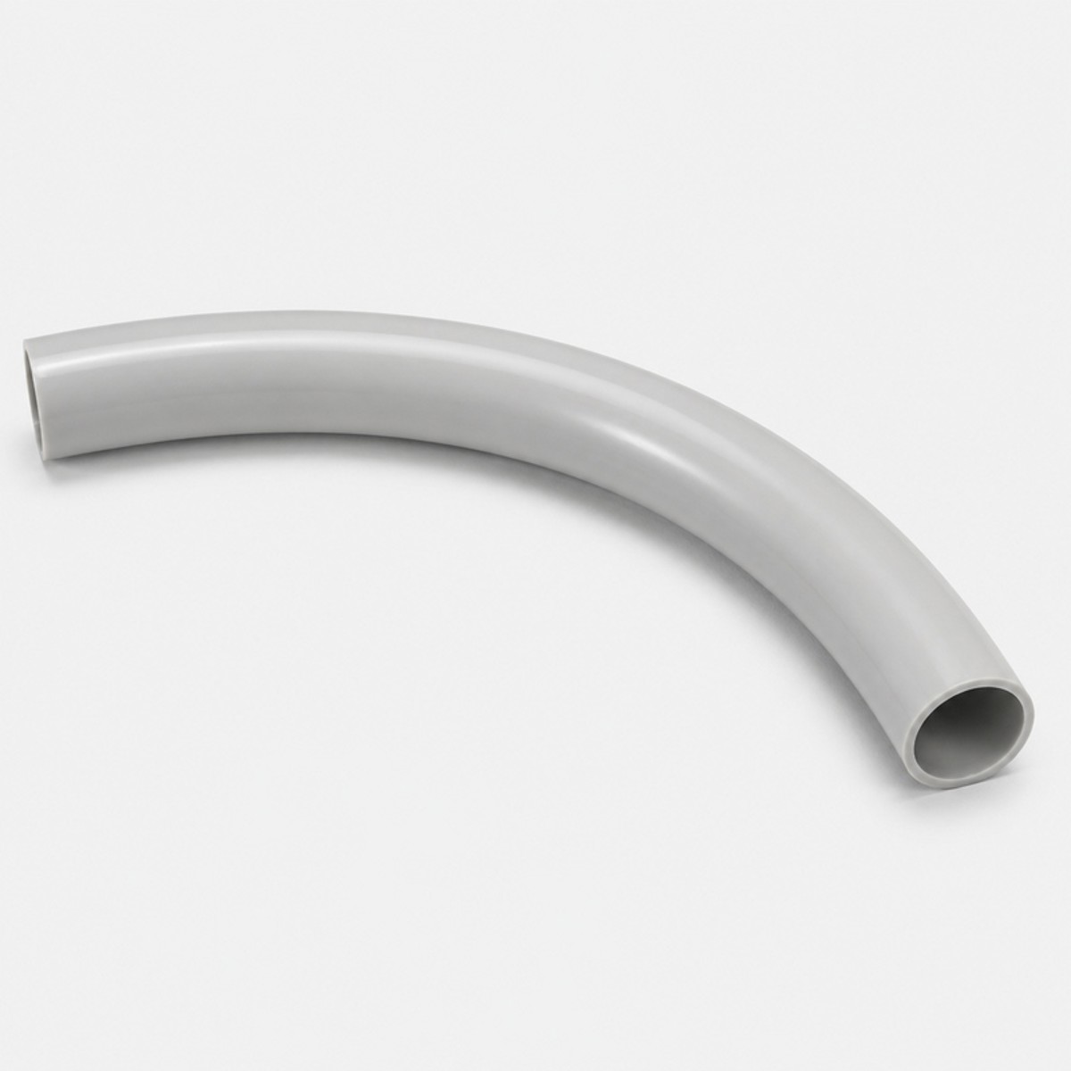 PTS Fowarding Bend-Dirsek uPVC OD:110/2,3 mm; Gri; R=800 mm