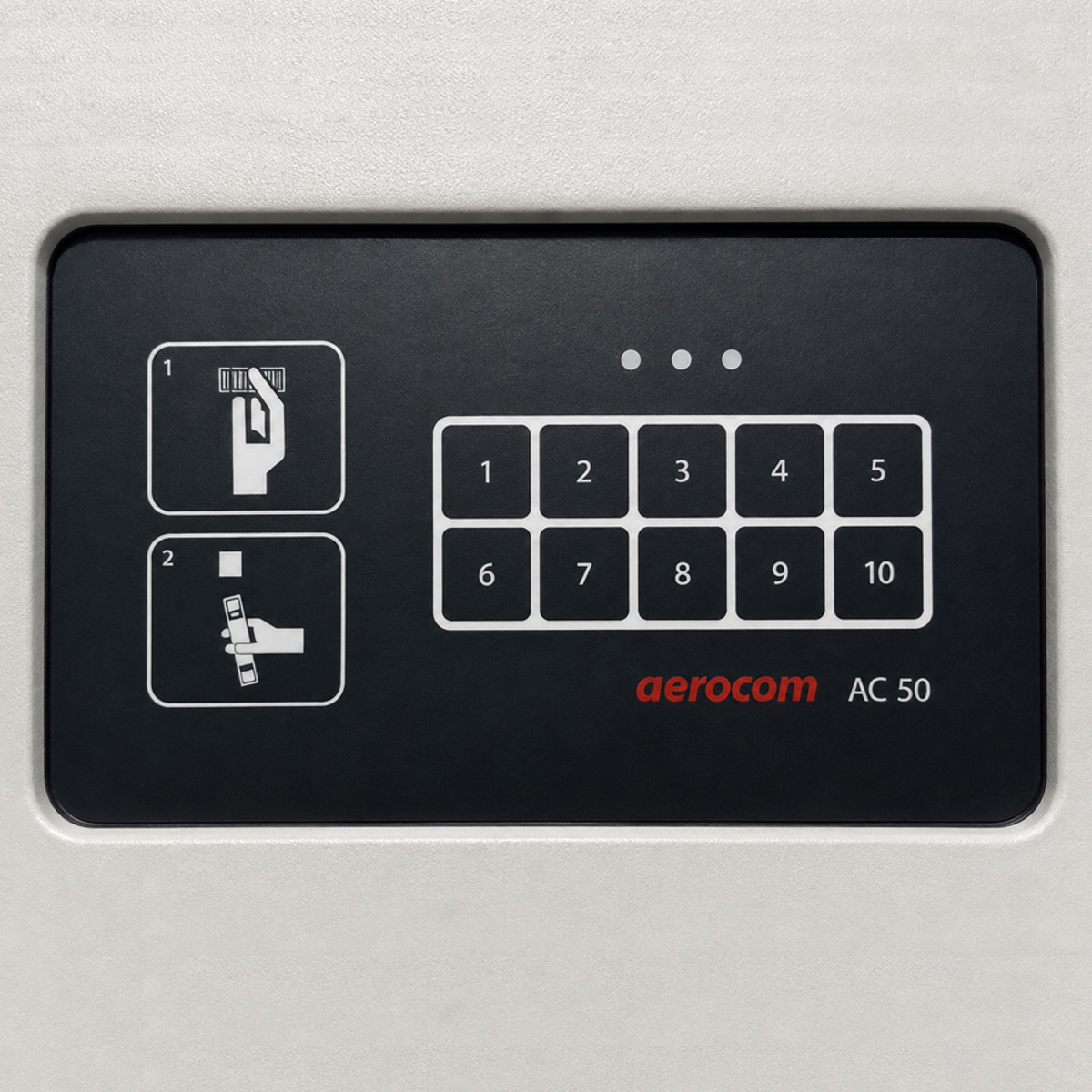Aerocom AC50 DS Station Operation Panel Keypad Foil-PVC