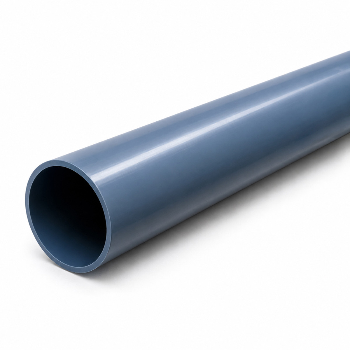 PTS Borusu uPVC OD:110/2,3 mm;Gri -RAL 7030